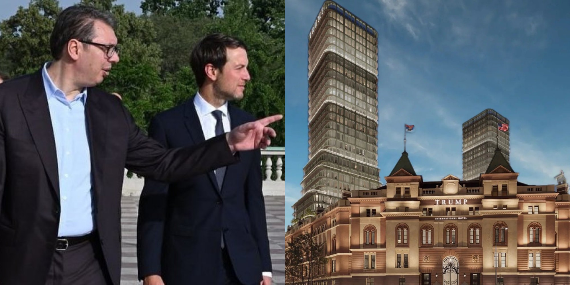Jared Kushner merr “dritën jeshile” për “Hotelin Trump” në qendër të Beogradit