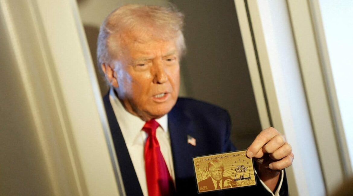 Trump lëshon programin e Kartës së Artë me çmim 1 milion dollarë