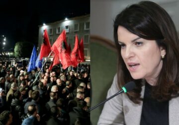 Albana Koçiu reagon për hedhjen e molotovëve: PD është kthyer në repart zjarrëvënësish