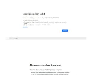 Bie sërish shteti online, shumë faqe agjencish (gov.al) nuk hapen, probleme me energjinë