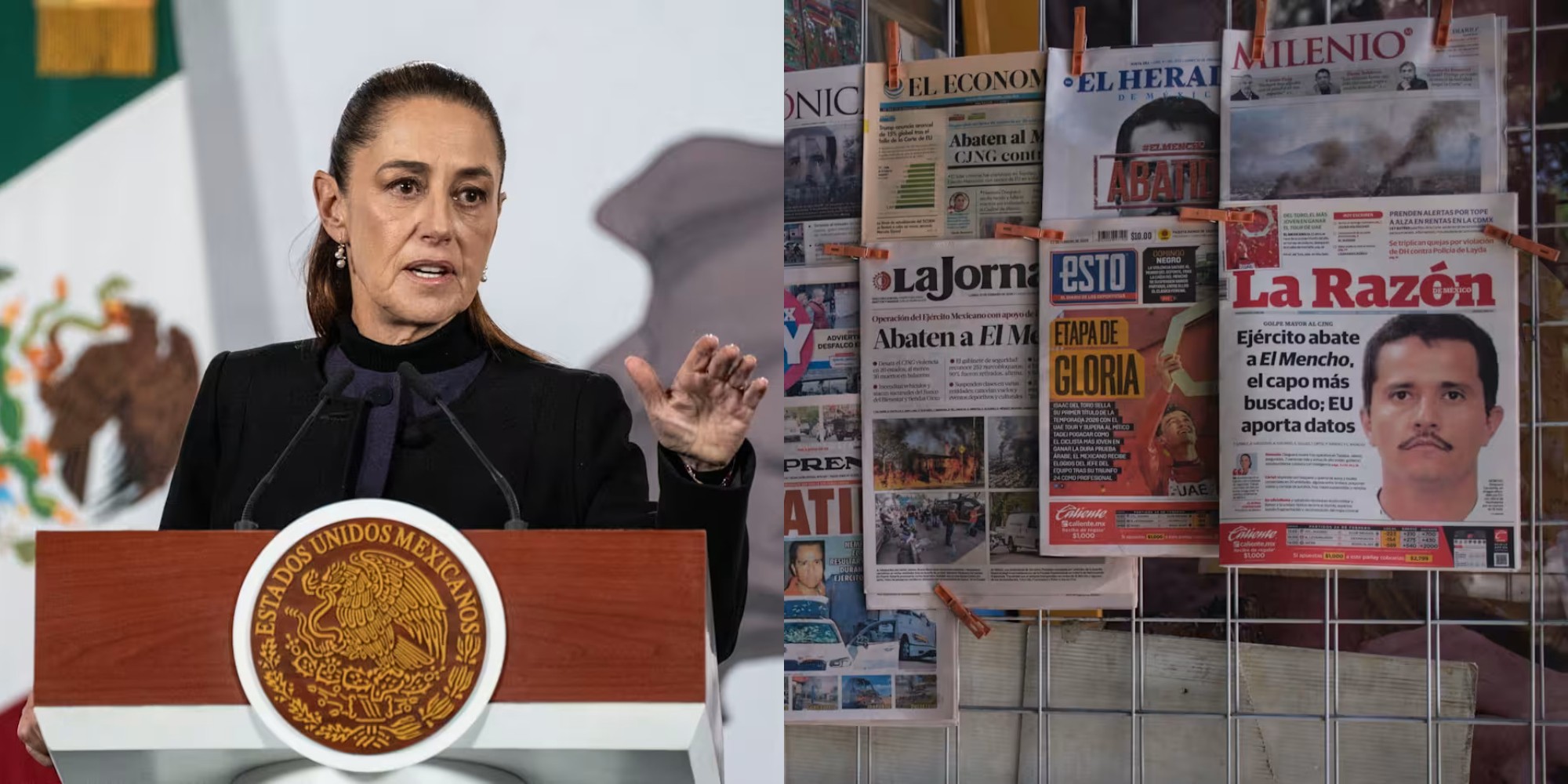 Basti i rrezikshëm i presidentes meksikane Sheinbaum me eliminimin e “El Mencho-s”