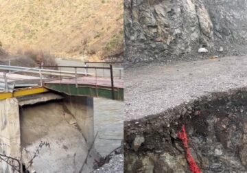 Dëmtohet ura e Gjinikasit në Devoll