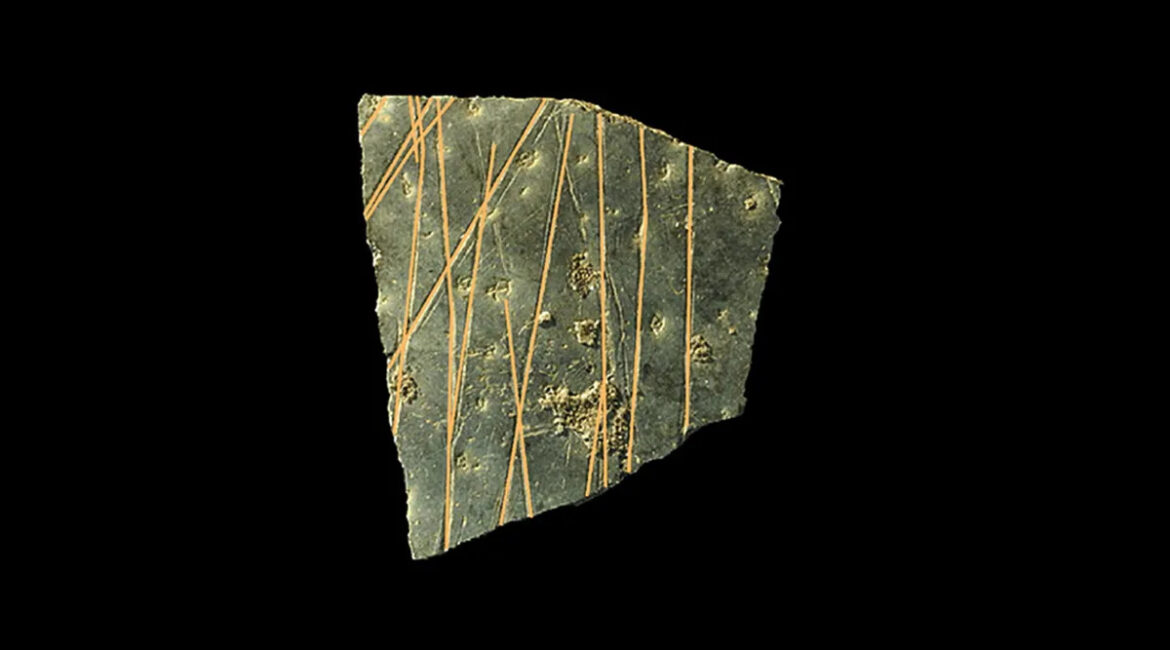 Skicat gjeometrike më të vjetra të krijuara nga njeriu gjenden mbi lëvozhgat e vezëve të strucit 60,000-vjeçare