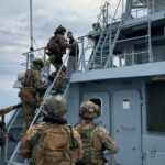 Ushtria shqiptare stërvitje të përbashkët detare me atë italiane