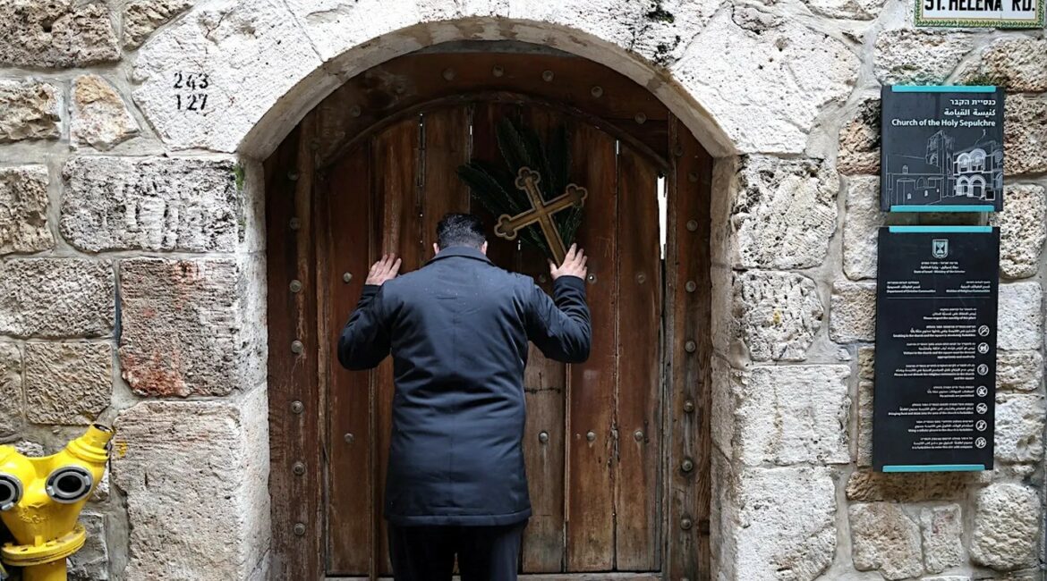 Izraeli po kërkon “zgjidhje” për hapjen e vendeve të shenjta të krishtera pas mbylljes të Dielën e Palmave