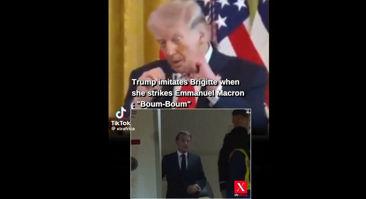 “Bap, bap, bap, ia bënte gruaja Macron-it” – Trump tallet me presidentin francez (Video)