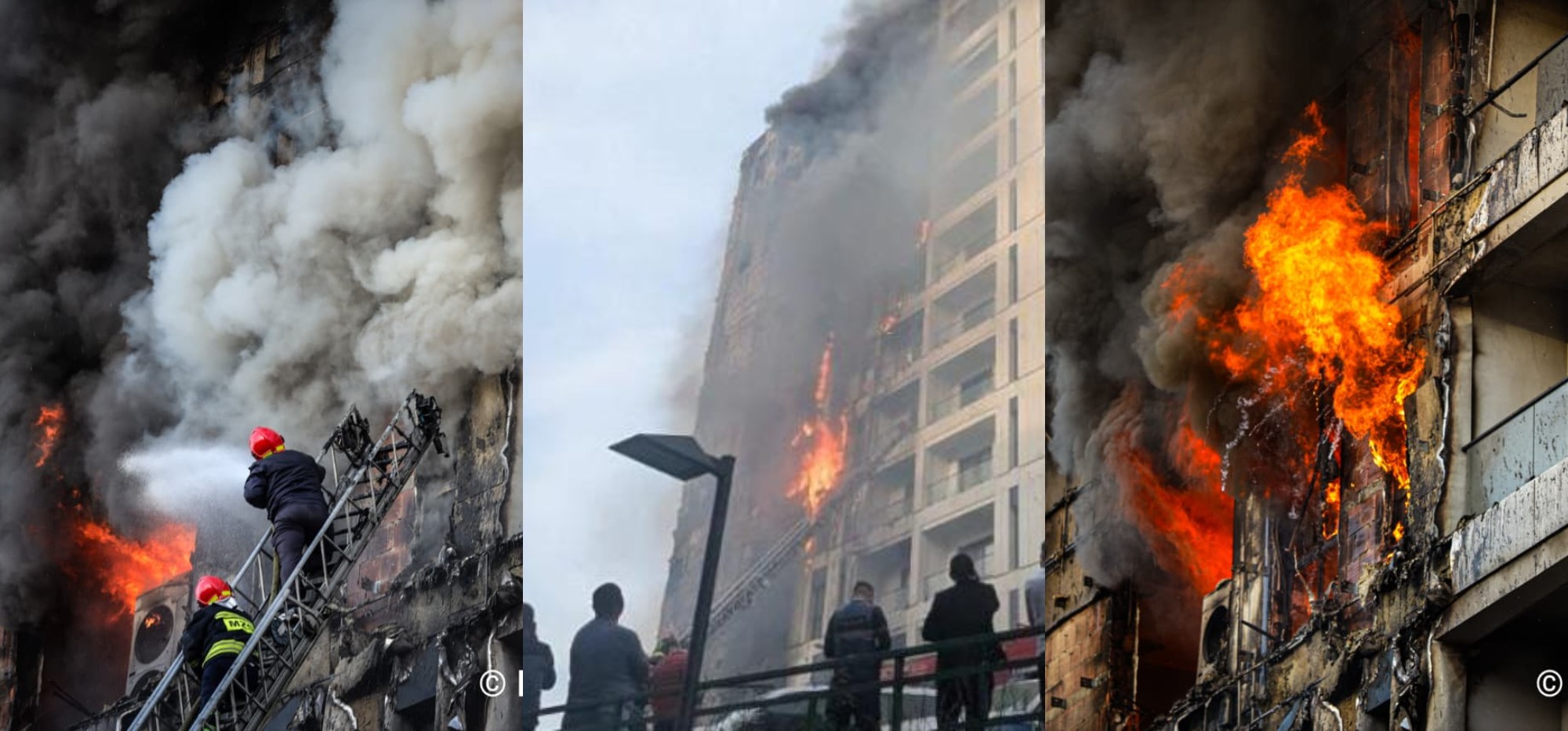 11 të lënduar, shkrumbohet fasada e pallatit – Gjithçka dihet për zjarrin te “Farmacia 10”