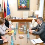 Banka e Shqipërisë forcon bashkëpunimin me organizatën rajonale të trajnimit financiar, Sejko takohet me drejtoren e CEF në Tiranë