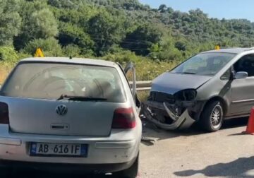 Aksident në aksin Fier–Levan, plagosen dy drejtues automjetesh pranë Qafës së Koshovicës