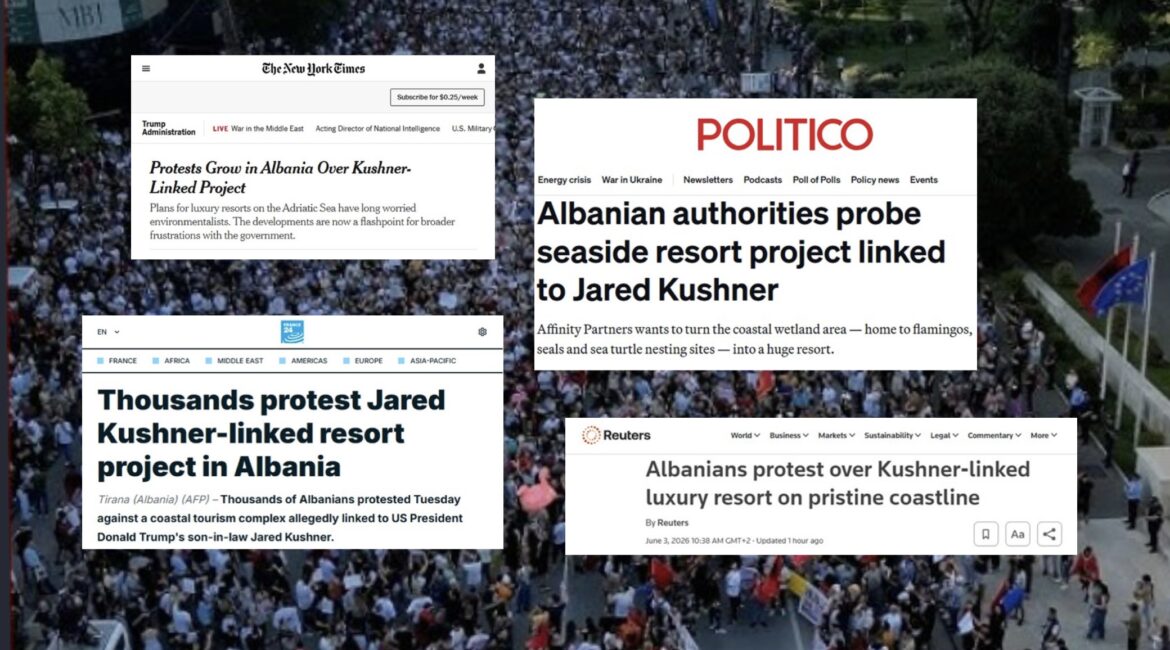 Mediat ndërkombëtare u bëjnë jehonë protestave në Shqipëri kundër investimeve të huaja