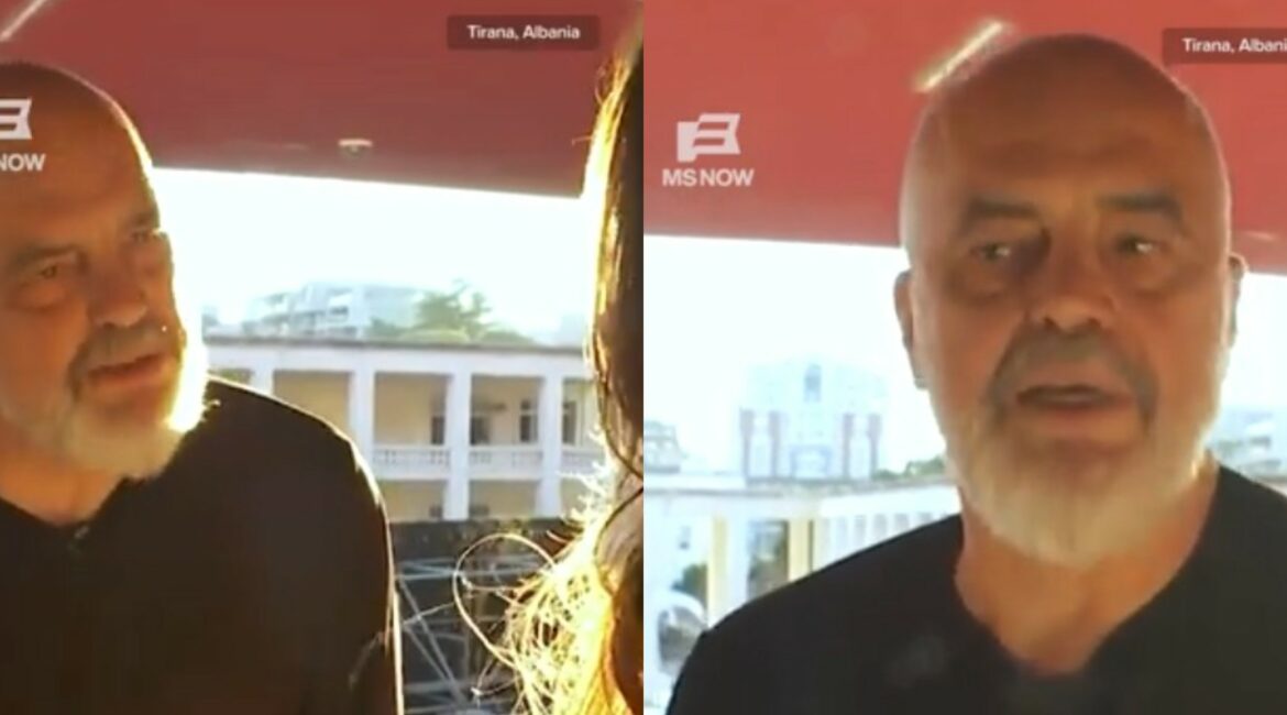 “Ç’doni këtu…Kushner po arrin një m*t” – Rama humb toruan me gazetaren amerikane (Video)