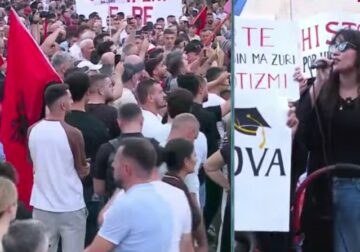 “Klasës së kalbur politike i themi që nuk do dorëzohemi” – Mesazhi i studentes
