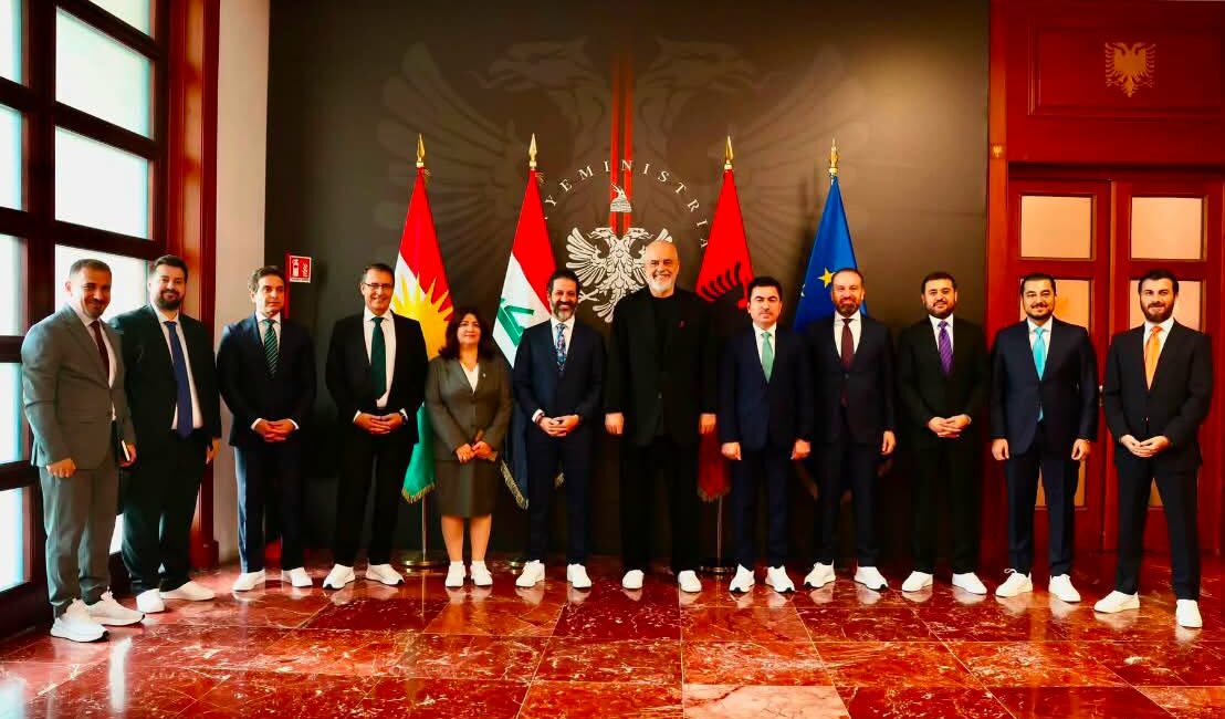 Rama tejet i lumtur, pret zv.kryeministrin e Rajonit të Kurdistanit të Irakut, Qubad Talabani